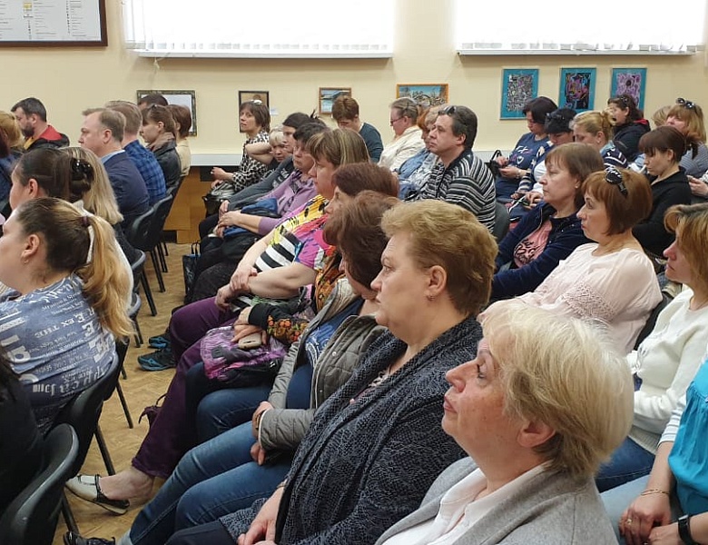 Встреча в Обручевском районе с социальными работниками