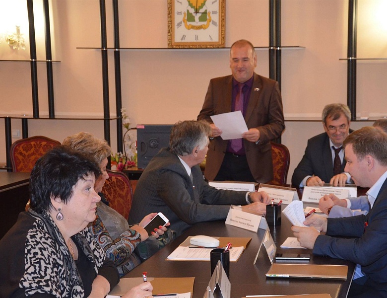 Заседание Совета депутатов в Котловке