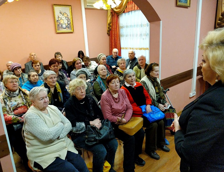 Встреча с жителями в ТЦСО филиал Черёмушки