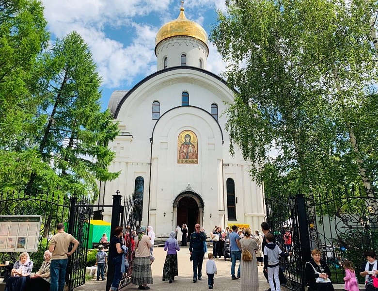 День многодетных семей в храме преподобной Ефросиньи Московской
