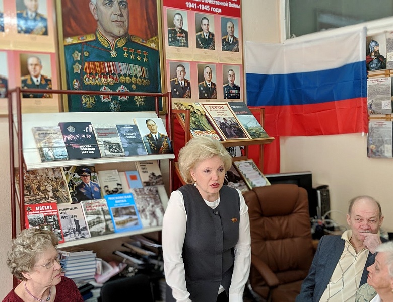 Встреча с Советом ветеранов Обручевского района
