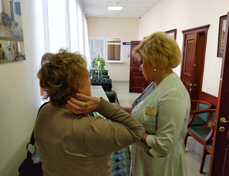Диспансеризация актива Совета инвалидов Черемушек и Обручевского района