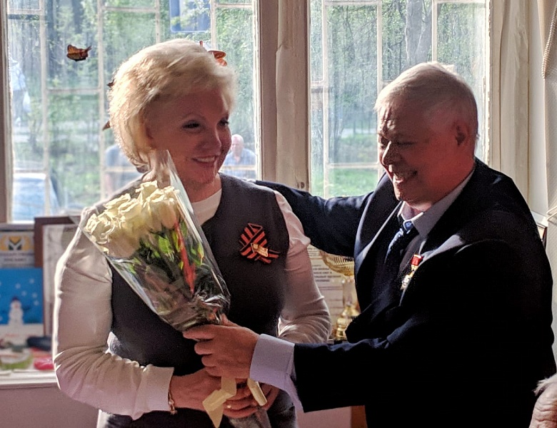 Поздравление Совета ветеранов Котловки с Днем Победы