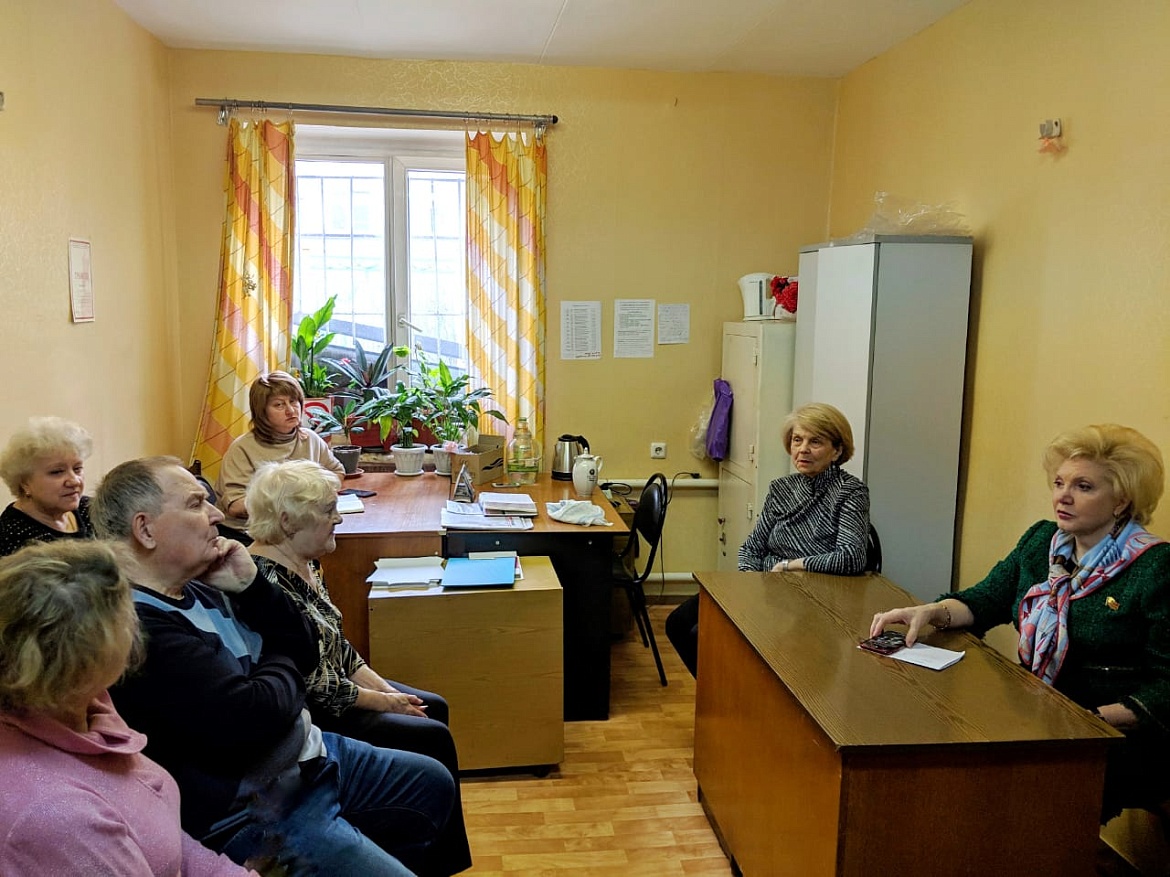 Обсуждаем в Черемушках поручения Московского Совета ветеранов