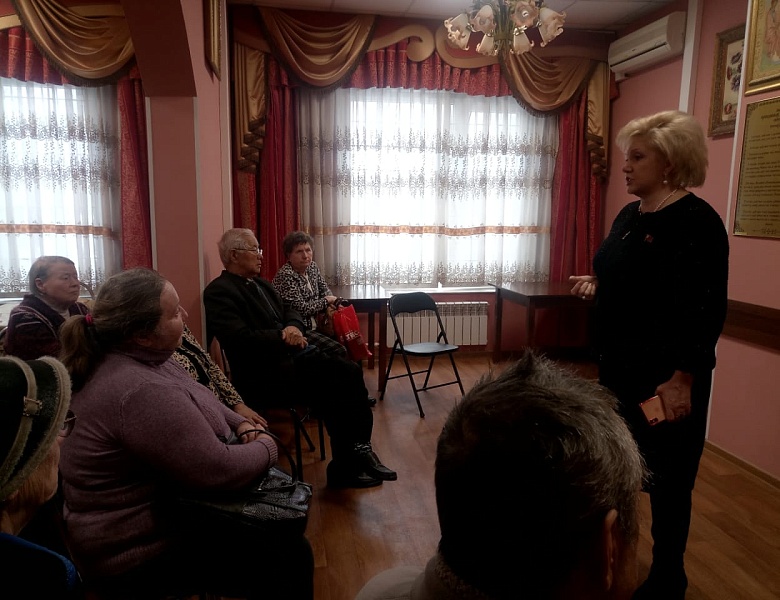 Традиционная встреча в ТЦСО с жителями Черемушек