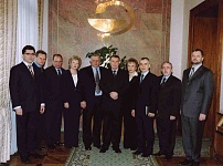 Министр здравоохранения РФ Юрий Шевченко с заместителями