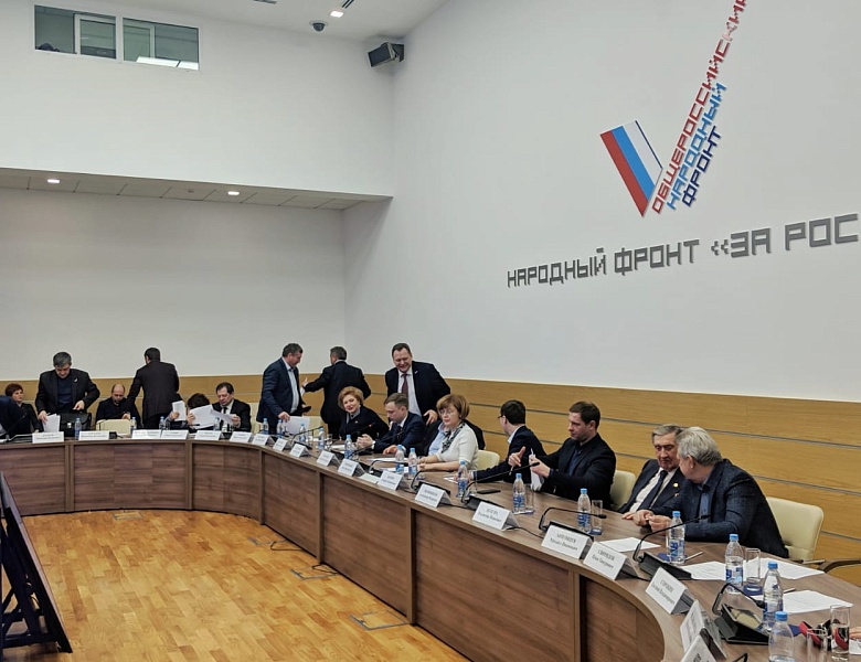 Первое заседание в 2019 году регионального штаба ОНФ