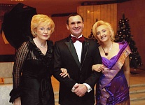 С Президентом Республики Чувашия Николаем Федоровым и его супругой